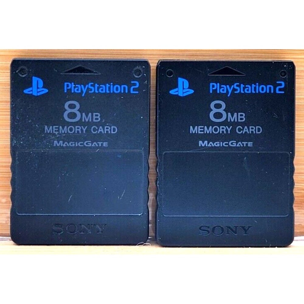 2 PS2‎ 8mb Memory Card Official OEM MagicGate OEM SCPH-10020 Sony Playstation 2